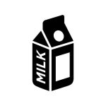 Milk box icon. Editable vector illustration symbol